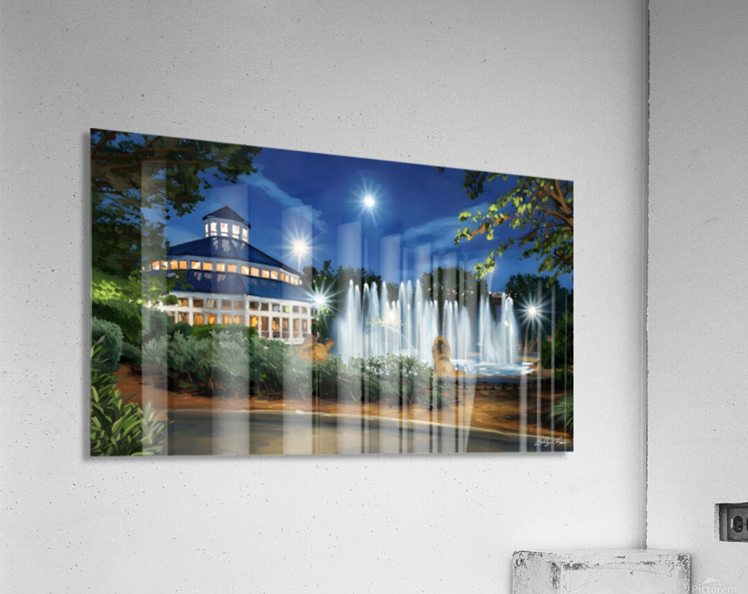 Coolidge Fountain Acrylic Print