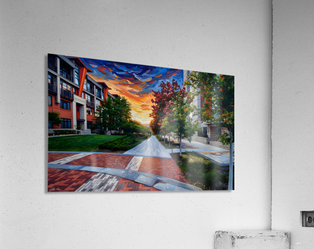 Walnut Street Acrylic Print