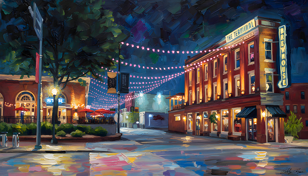 Station Street Print