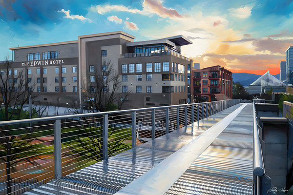 Bridge To The Edwin Print