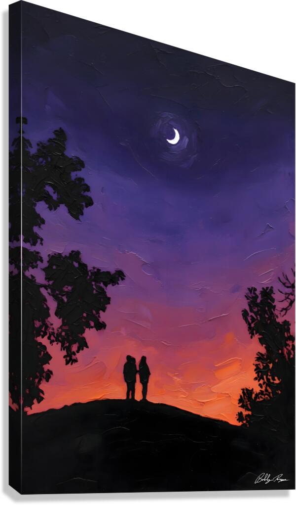 Cardboard Hill Canvas Print