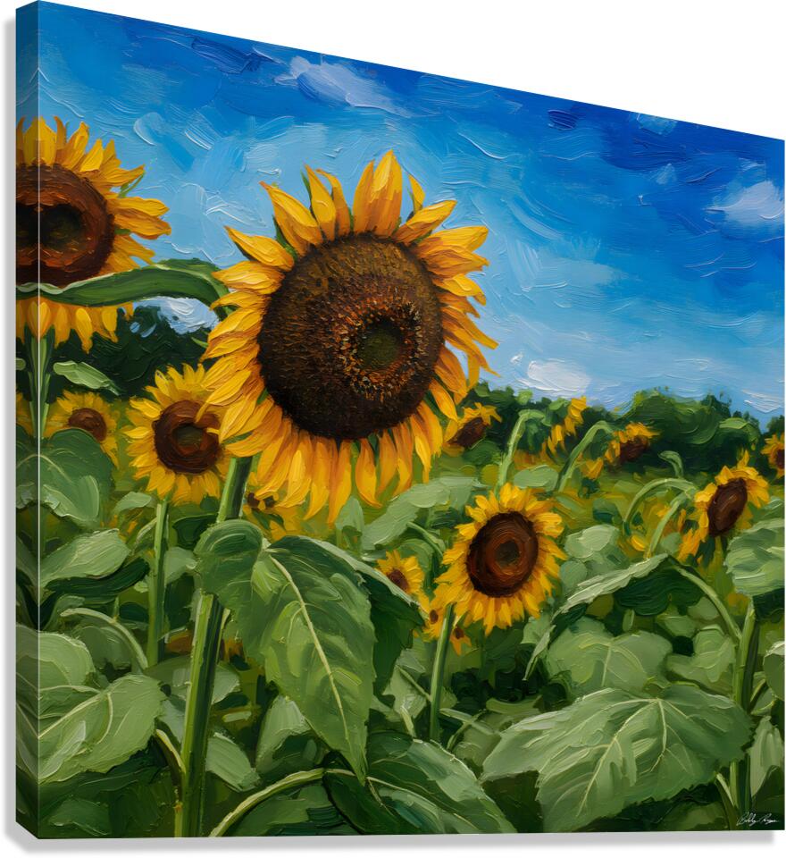 Sunflower Canvas Print