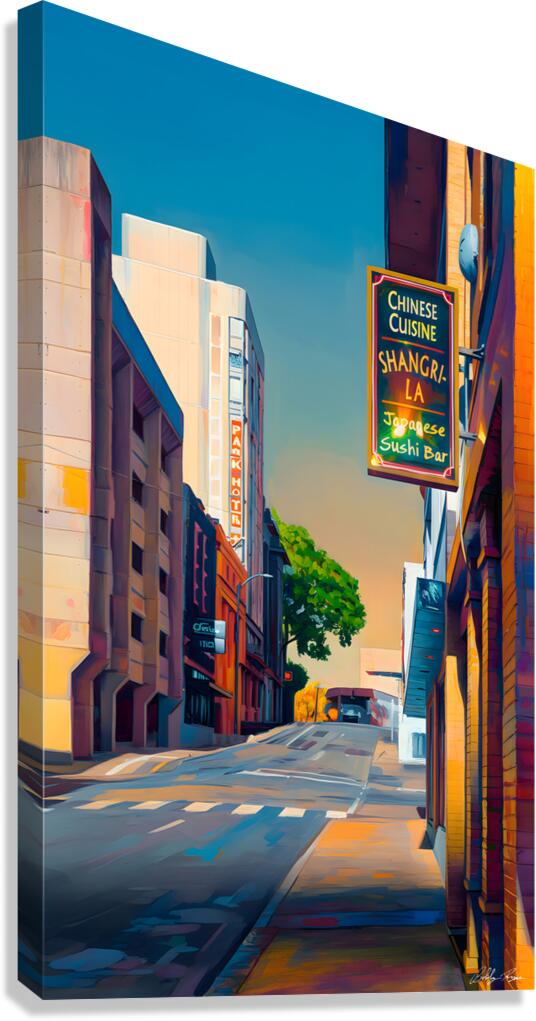 7th Street Canvas Print