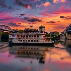 Sunset Cruise On The River