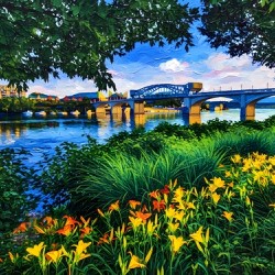 Flowers On The River