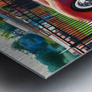 The Vette Metal print