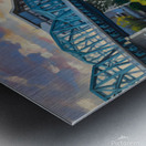 On The River Metal print