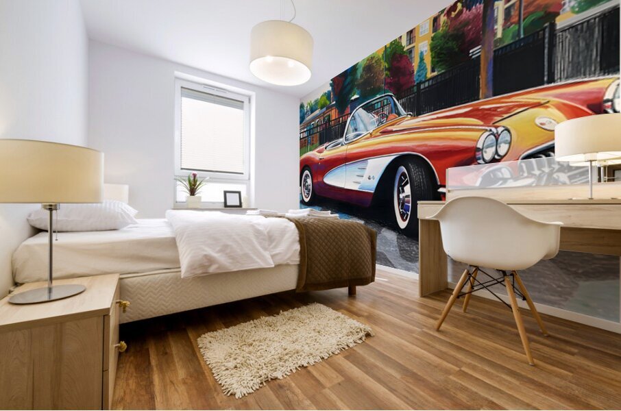 The Vette Mural print