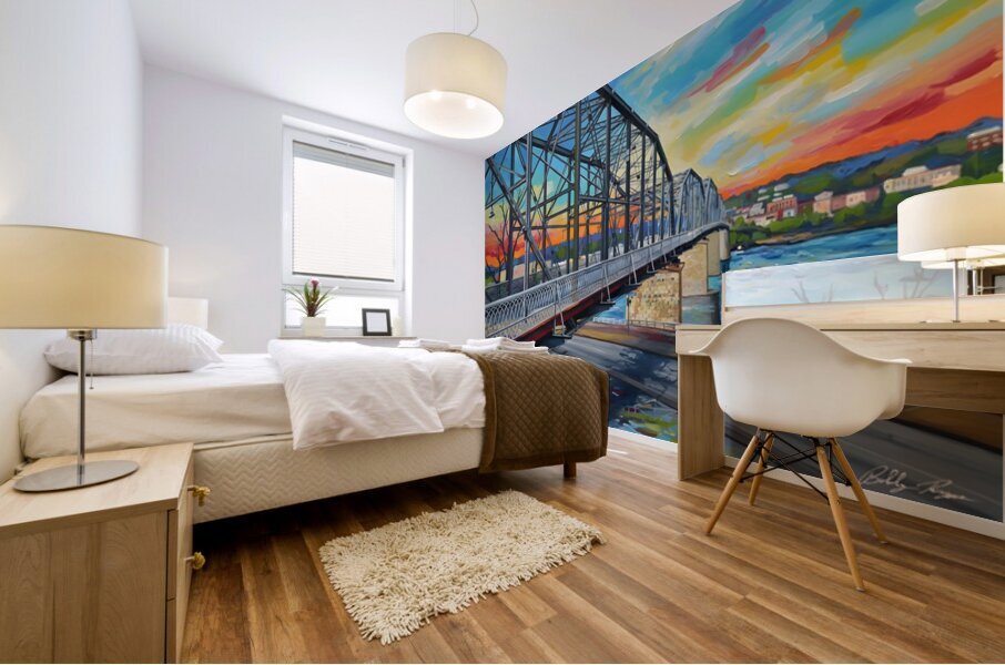 Bridge Of Color Mural print