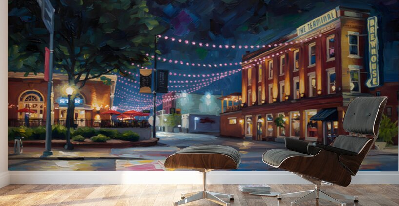 Station Street Wall Murals