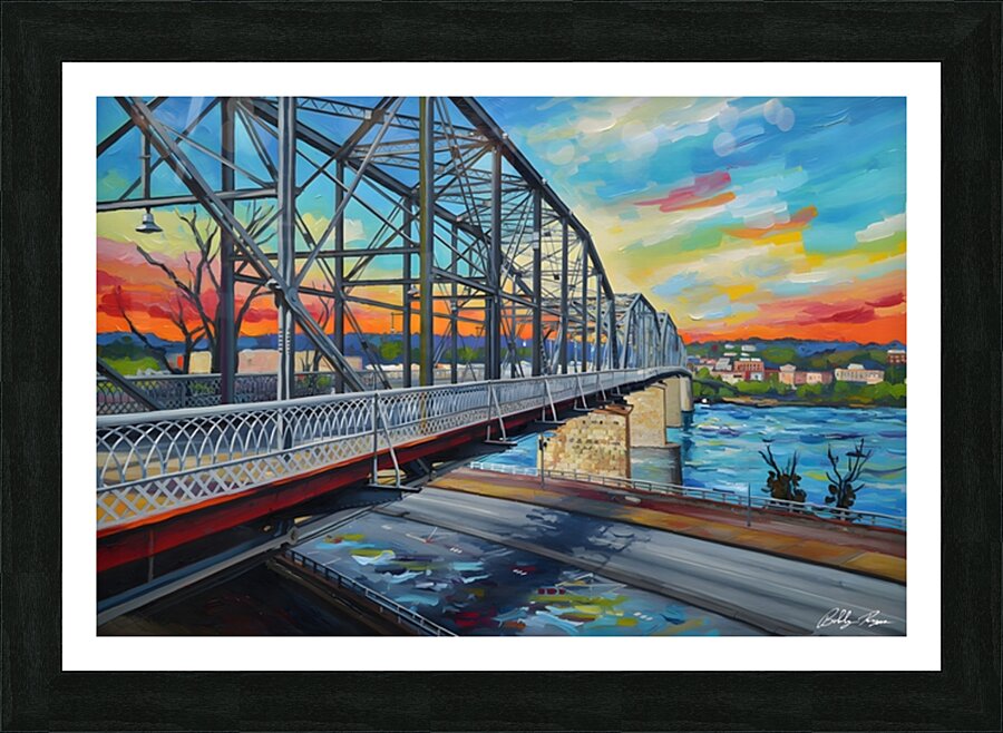 Bridge Of Color Picture Frame print