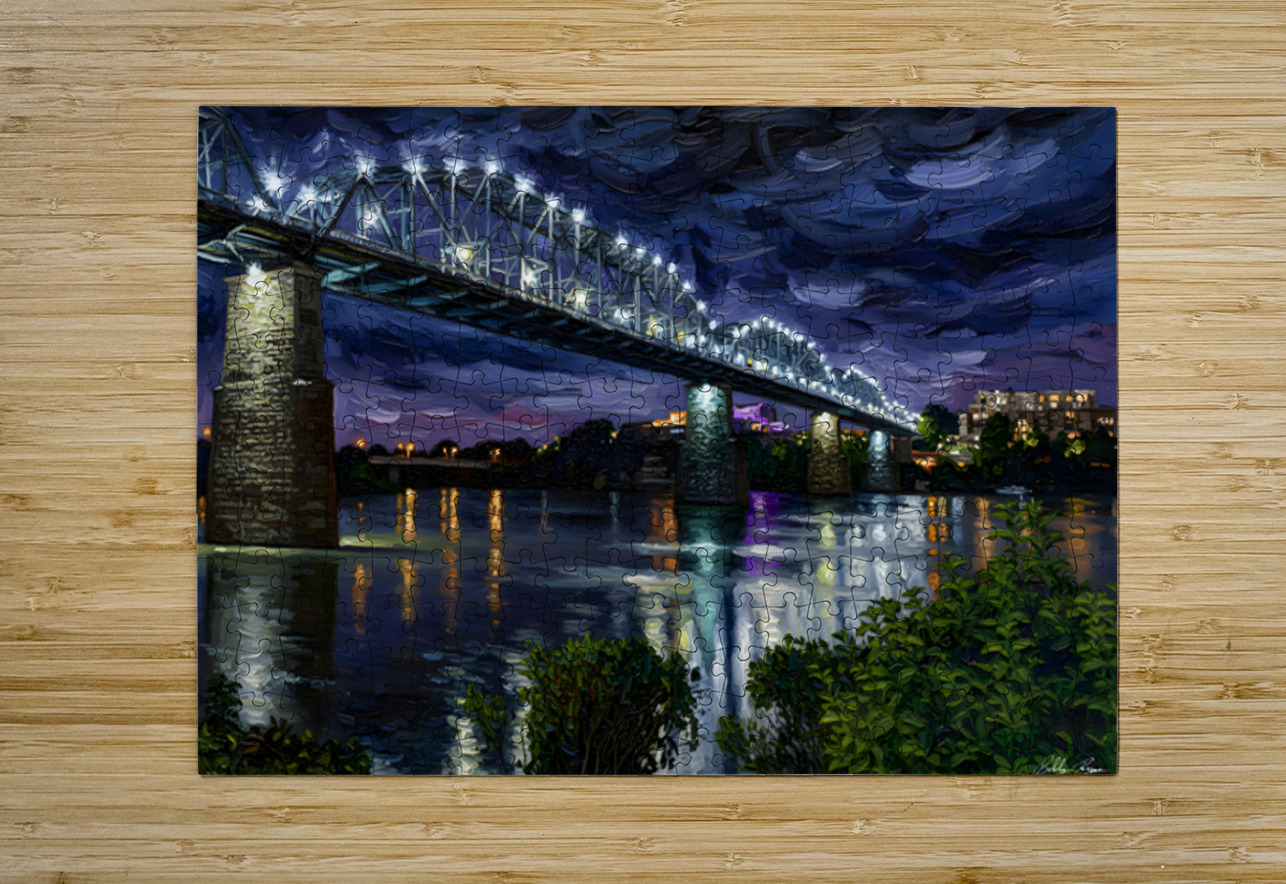 Chattanooga bridge Bobby Ryan Puzzle printing