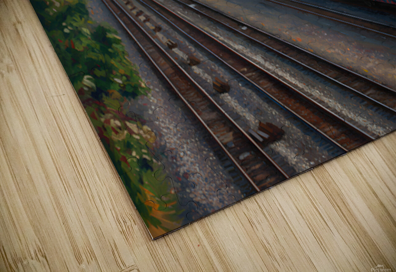 Train Yard Bobby Ryan Puzzle