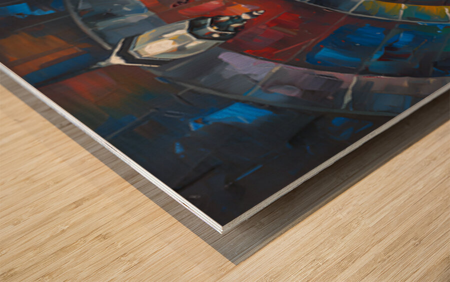 Waiting On God Wood print